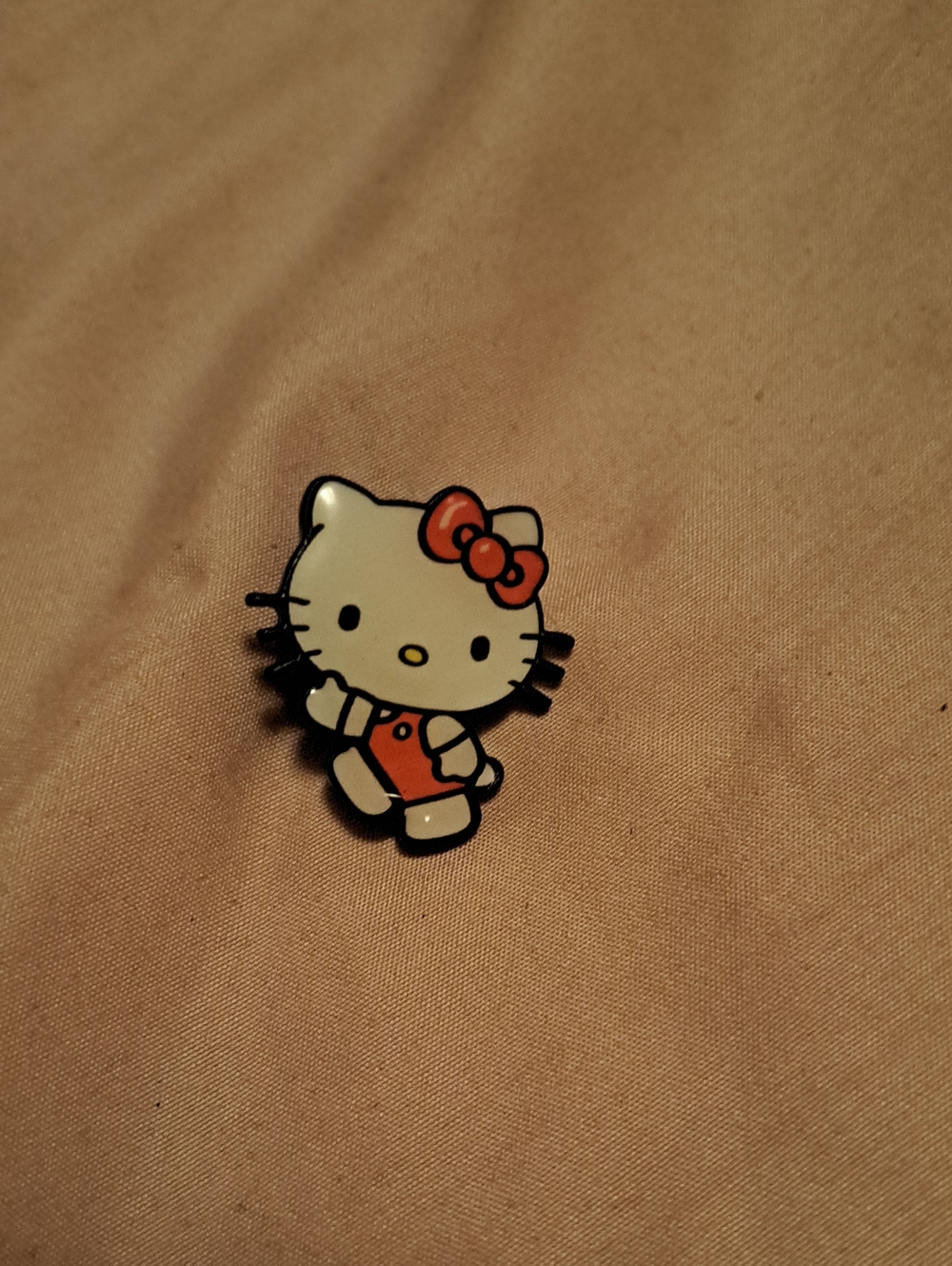 Hello Kitty White and Red Cute Enamel Pin